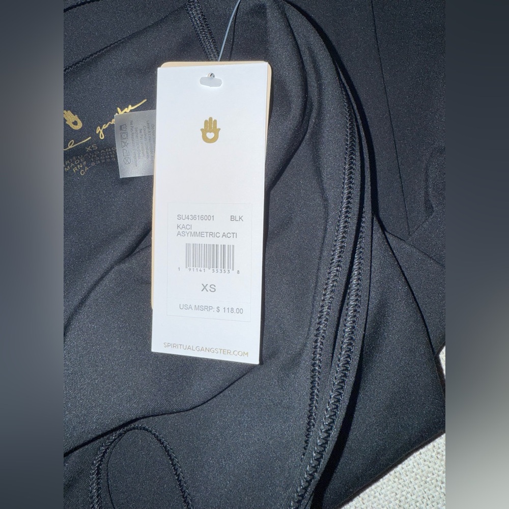 193. Spiritual Gangster Kaci Asymmetric Active Dress - Picture 11 of 12